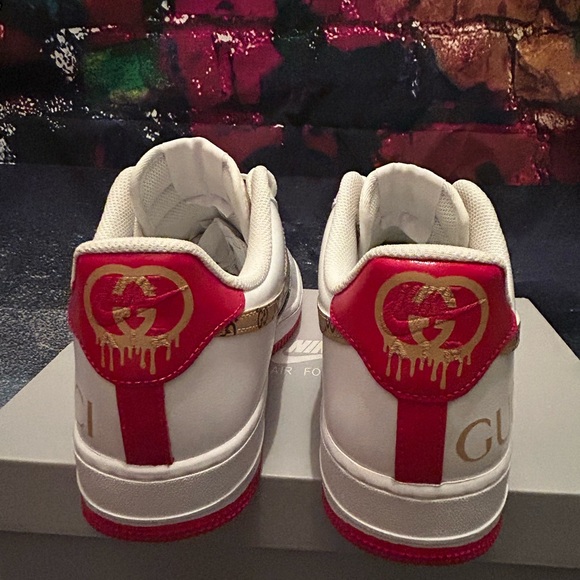 Custom Gucci Air Force One - Picture 3 of 4